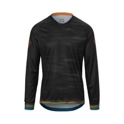 Giro Roust Long Sleeve Jersey Men's in Black Hot Lap